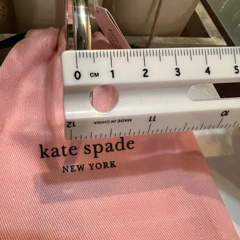 Kate Spade Silver Bangle Bracelet - Picture 7 of 12